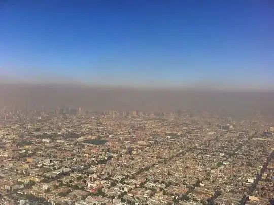 Smog in Mexico City