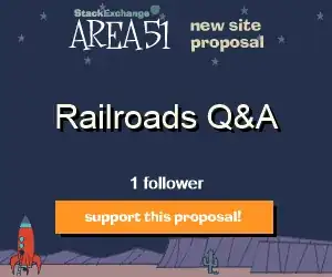 Stack Exchange Q&A site proposal: Railroads