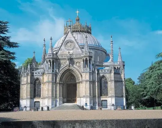 Chapelle royale, Dreux. Source: Google Maps.