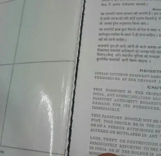 photo of loose stiching