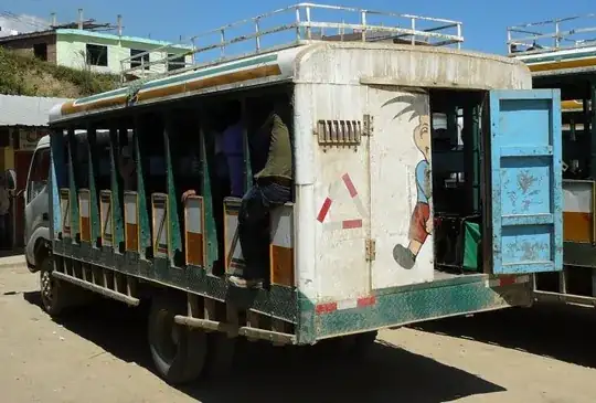 truck/bus thingie in Southern Ecuador