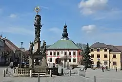 Main square with the Old Town Hall