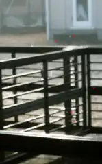 Temperature was -2&nbsp;°C, relative humidity was almost 100%. These photos captured only the glittering particles.