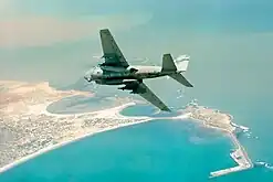 An A-6E Intruder of VA-145 over Somalia on 7 December 1992. This was during Operation Restore Hope.