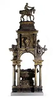 Plaster and wax model for the Wellington Monument, 1857. Victoria and Albert Museum, London