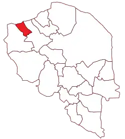 Location of Anar County in&nbsp;Kerman&nbsp;province