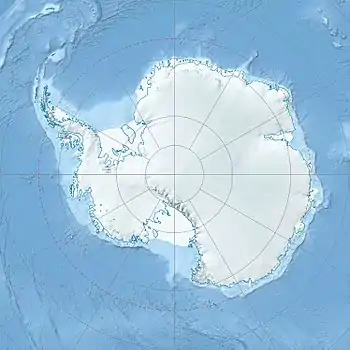 Location of World Park in Antarctica