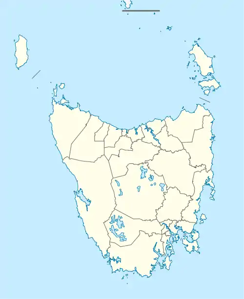 Alum Cliffs is located in Tasmania