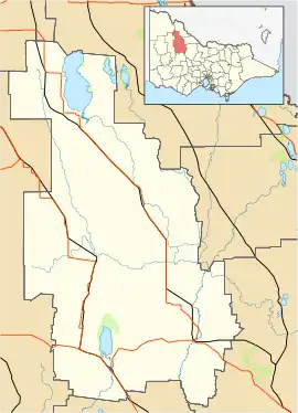 Culgoa is located in Shire of Buloke