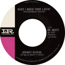 side-A label by Imperial Records