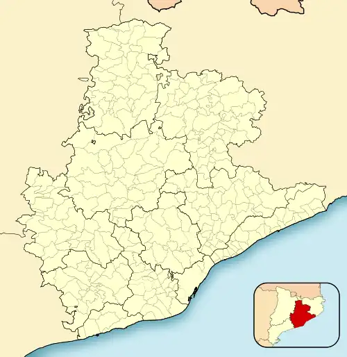 Navarcle is located in Province of Barcelona