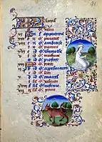 Calendar April - folio 091r