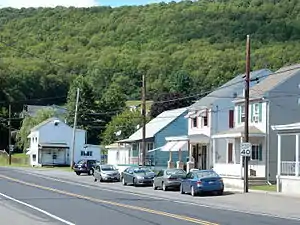 Broad Street in Fountain Springs.