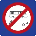 No access for buses or lorries