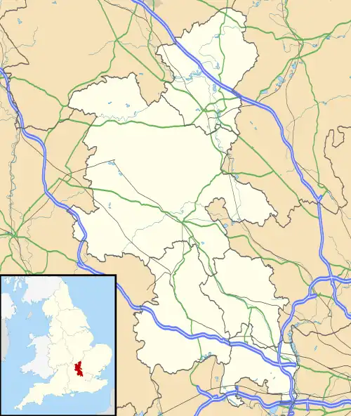Naphill is located in Buckinghamshire