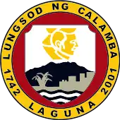Official Calamba city seal