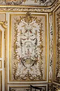 Detail from the Grande Singerie, by Christophe Huet, 1737, oil on panel, Château de Chantilly, Chantilly, France