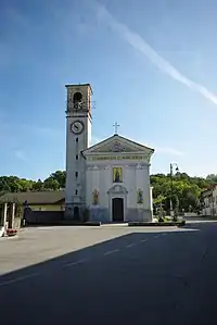 Holy Names of Jesus and Mary's Church in Solimbergo
