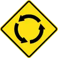 PI-3Roundabout ahead