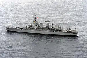 In March 2008, the Almirante Lynch and sister ship Almirante Condell&nbsp;(PFG-06) were sold to Ecuador. The former Almirante Lynch is in active service under the name BAE Morán Valverde.