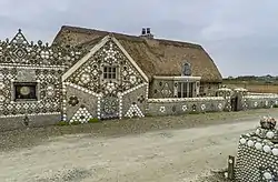 Cliff Cottage ("shell cottage") in Cullenstown