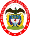 Coat of United States of Colombia (1861-1886)