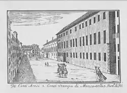 Corso Venezia in 1745