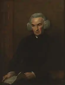 Welsh moral philosopher Richard Price, 1784