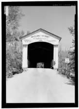 Close-up of Southeast portal