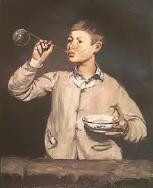 Édouard Manet, Ragazzo che soffia bolle di sapone, 1867