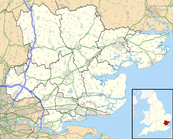 RAF Boreham is located in Essex