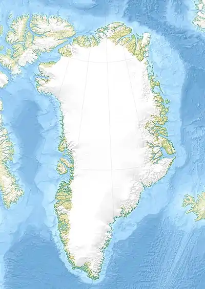 Lindbergh Range is located in Greenland