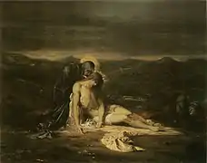 Pietà (1854), 75 x 96&nbsp;cm., private collection