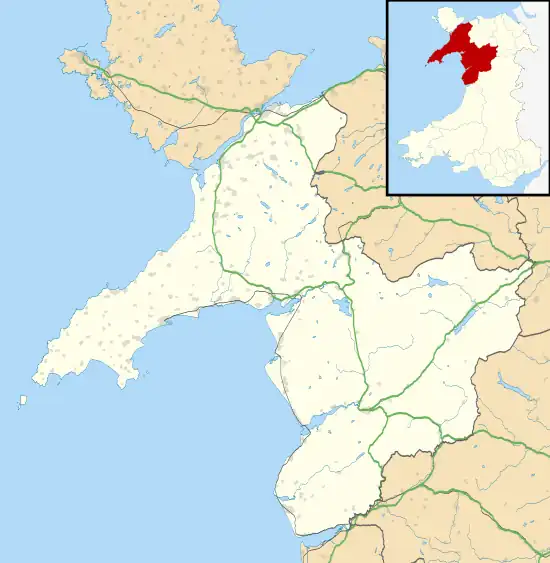 Mallwyd is located in Gwynedd