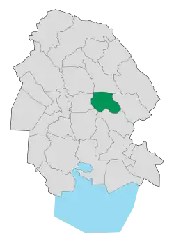 Location of Haftkel County in&nbsp;Khuzestan&nbsp;province