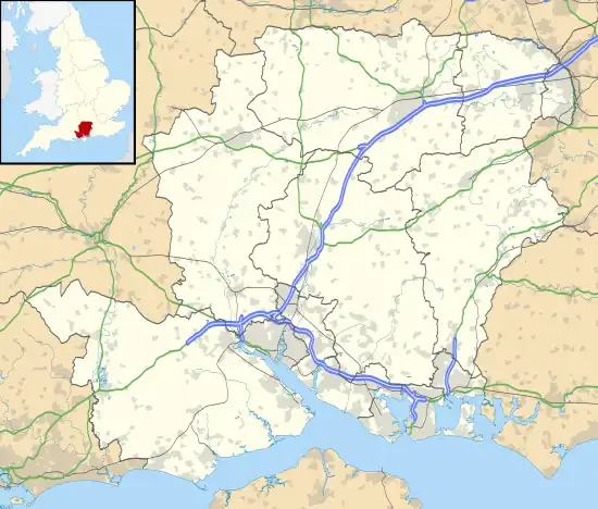 Minstead is located in Hampshire