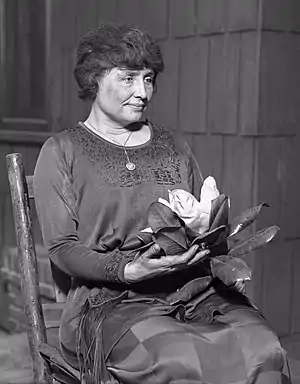 Author, political activist, and lecturer Helen Keller (AB,&nbsp;1904, Radcliffe College)