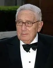 US secretary of state and Nobel laureate in peace Henry Kissinger (AB,&nbsp;1950)