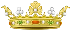 A coronet of a Spanish marquess