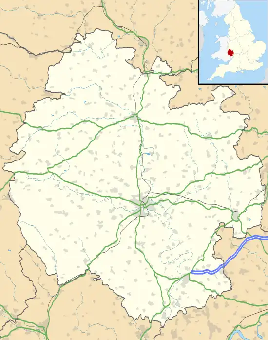Orleton is located in Herefordshire