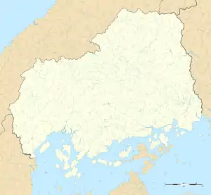 Shin-Inokuchi Station is located in Hiroshima Prefecture