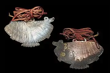 Nacre pendant engraved - Solomon Islands