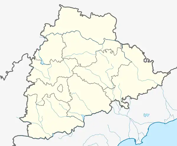 Karimnagar is located in Telangana
