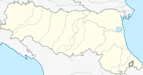 Pontenure is located in Emilia-Romagna