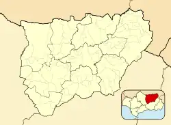 Lopera is located in Province of Jaén (Spain)