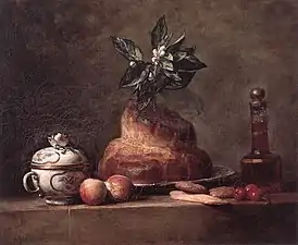 La Brioche (1763), oil on canvas, 47 x 56&nbsp;cm., Louvre