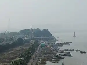 Jin River waterfront