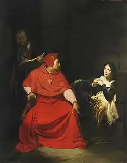 Joan of Arc being Interrogated &nbsp;[fr], 1824, Musée des Beaux-Arts, Rouen, France.