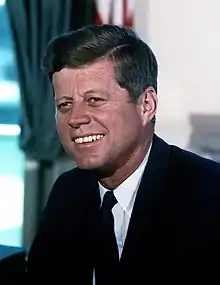 US president John F. Kennedy (AB,&nbsp;1940)