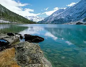 &nbsp;A view of Katun Nature Reserve, a Russian 'zapovednik' (strict nature reserve) located in the highlands of the central Altai Mountains of south Siberia